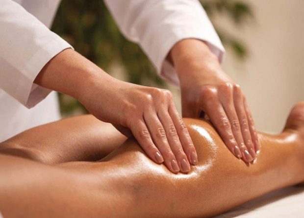 Лимфодренажный массаж ног